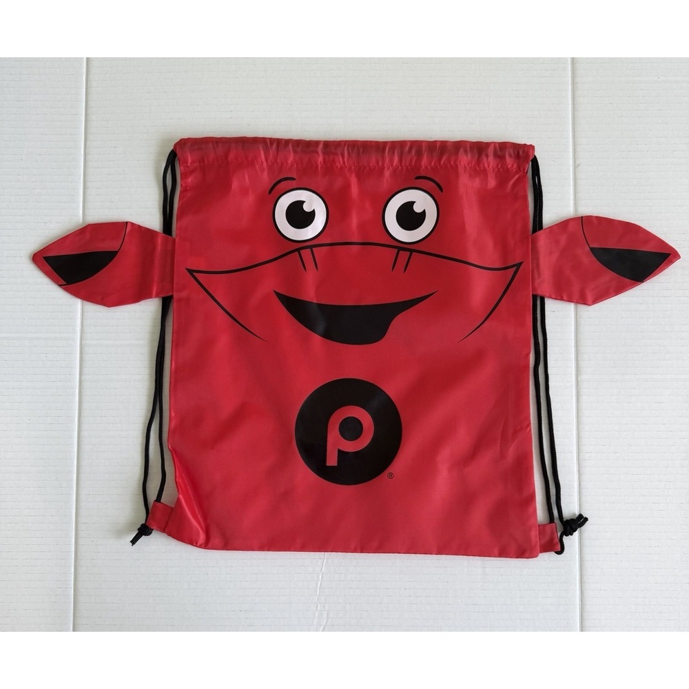 Paws 'N' Claws Sport Pack Crab Model Drawstring Backpack with Publix Logo
